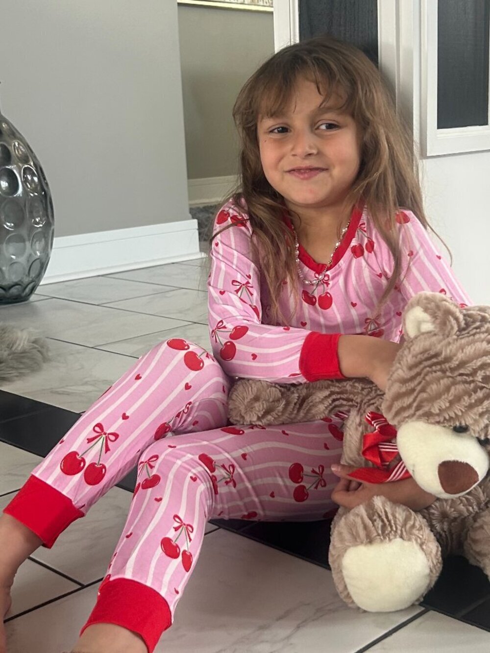 5T Bamboo Pajama Bundle (2) | Silly Goose & Cherry Hearts | Toddler 2PC Sets NWT